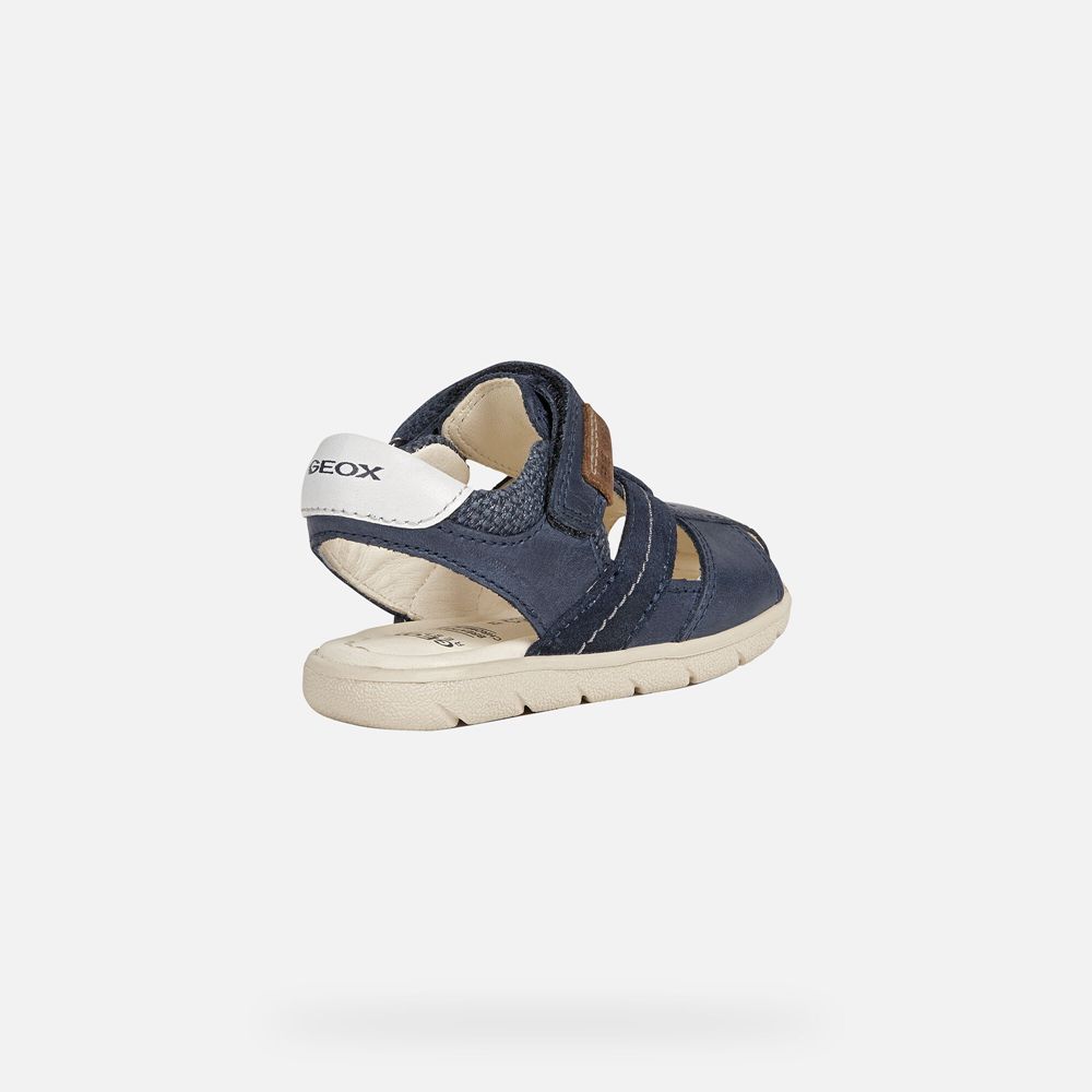 Geox Sandals Navy Alul Boy - Geox Baby Shoes - UKEHON740